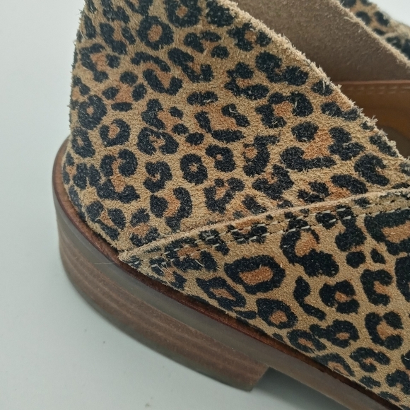 Lucky Brand Cahill Cheetah Print Soft Genuine Leather Upper Loafers 6 - Picture 4 of 9